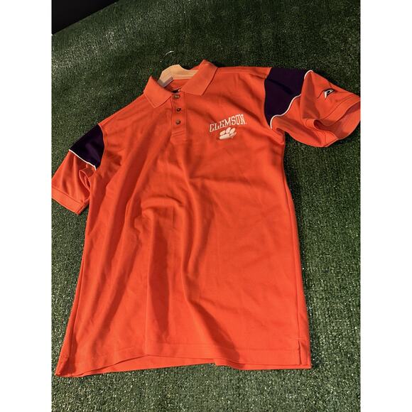 Men's Clemson Tigers Pro Player Polo Shirt Size M NCAA - Picture 2 of 6